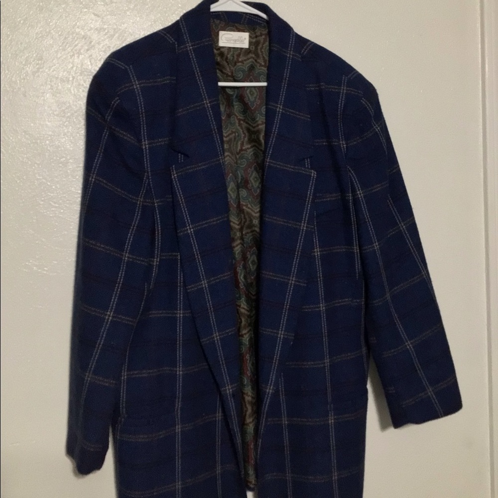 Navy blue Blazer coat for woman
